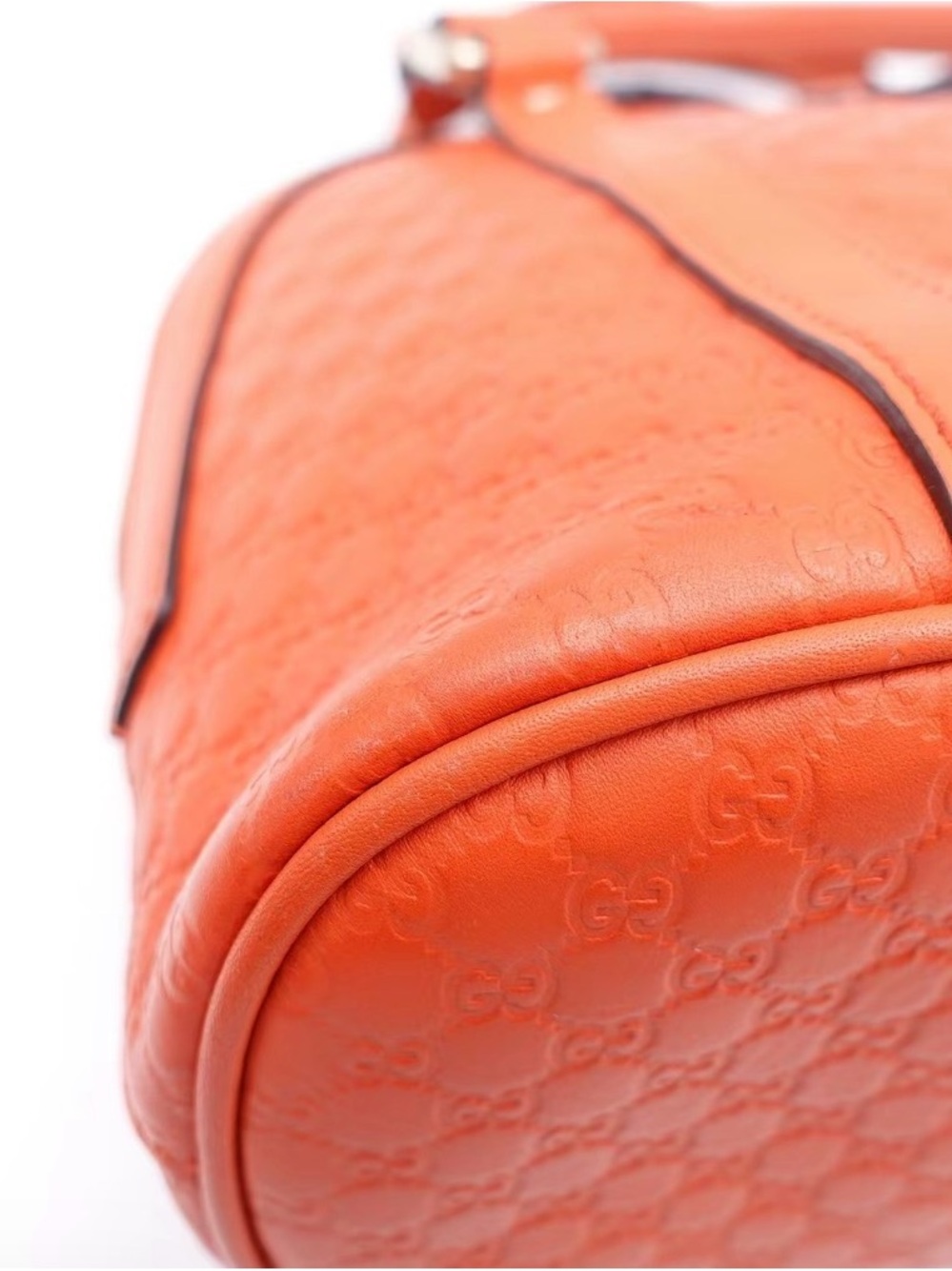 Gucci Orange Microguccissima Dome - Picture 8 of 8